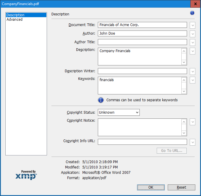 PDF Forensic Analysis